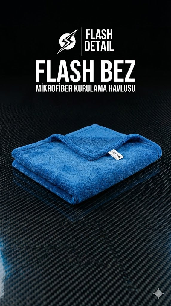 Flash Bez Mikrofiber Kurulama Havlusu